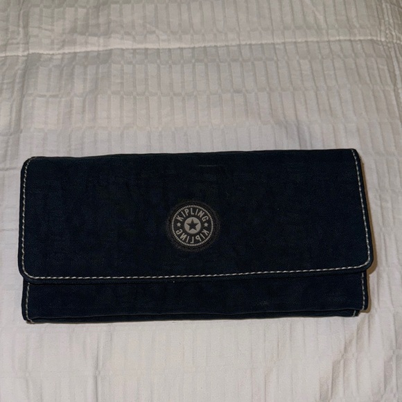 Handbags - Kipling Navy Blue Wallet